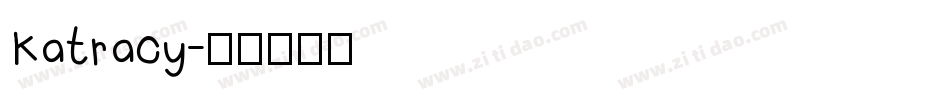 Katracy字体转换