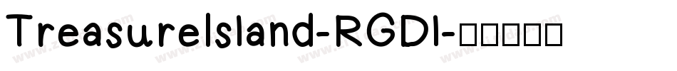 TreasureIsland-RGDl字体转换