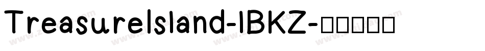 TreasureIsland-lBKZ字体转换