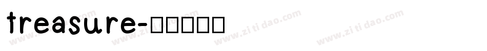 treasure字体转换