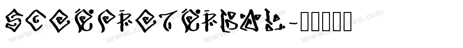 ScorpioTribal字体转换