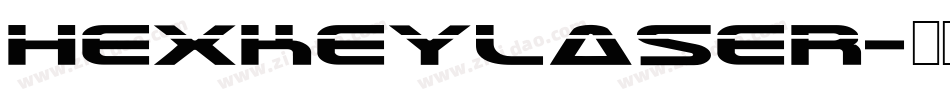 hexkeylaser字体转换