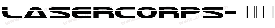 lasercorps字体转换