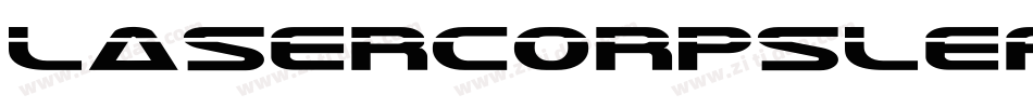 lasercorpsleft字体转换