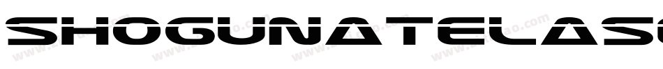 shogunatelaser字体转换