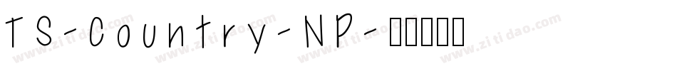 TS-Country-NP字体转换