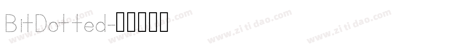BitDotted字体转换