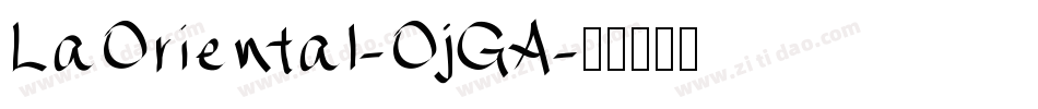 LaOriental-OjGA字体转换