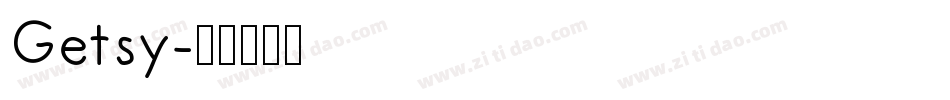 Getsy字体转换