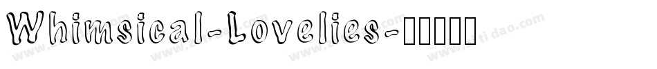 Whimsical-Lovelies字体转换