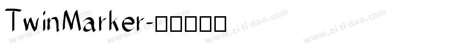 TwinMarker字体转换