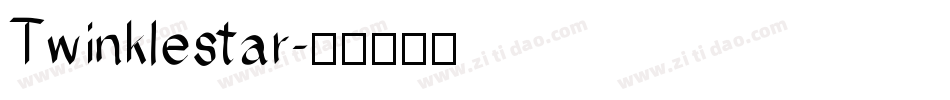 Twinklestar字体转换