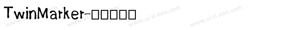 TwinMarker字体转换