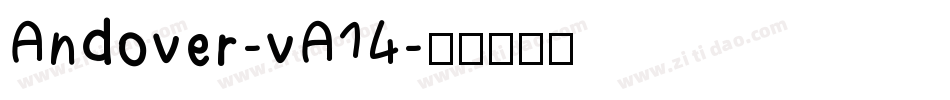 Andover-vA14字体转换
