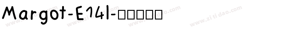 Margot-E14l字体转换