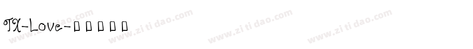TX-Love字体转换