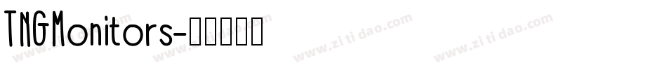 TNGMonitors字体转换