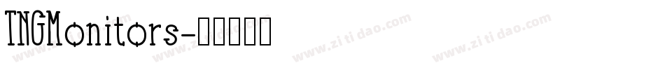 TNGMonitors字体转换