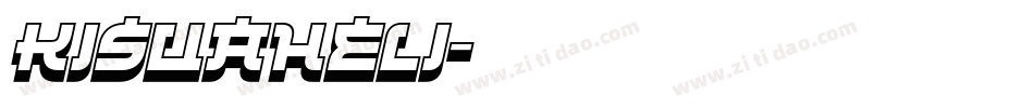 Kisuaheli字体转换