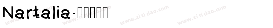 Nartalia字体转换
