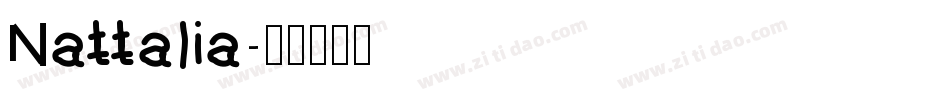 Nattalia字体转换