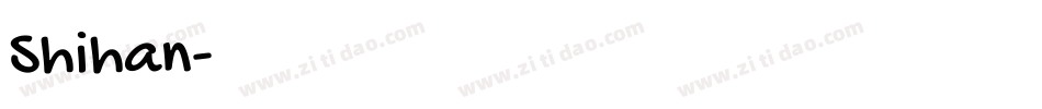 Shihan字体转换