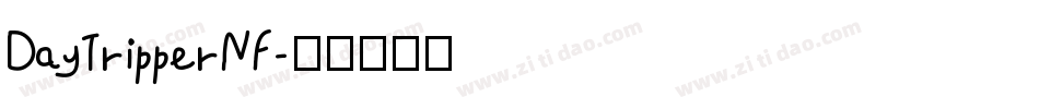 DayTripperNF字体转换
