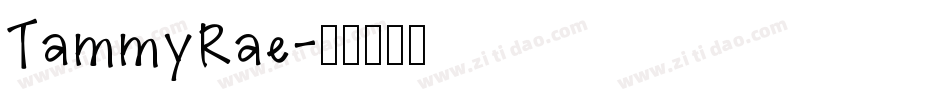 TammyRae字体转换