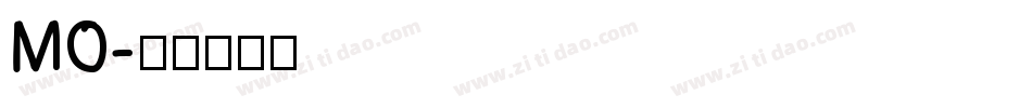 MO字体转换