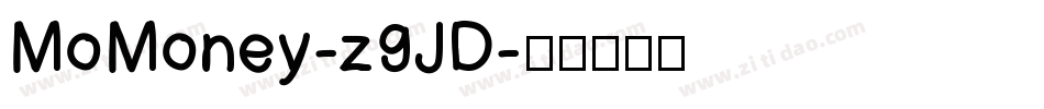 MoMoney-z9JD字体转换