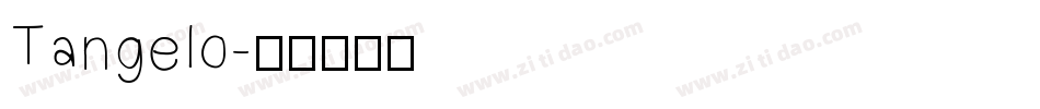 Tangelo字体转换