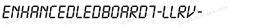 EnhancedLedBoard7-llRV字体转换