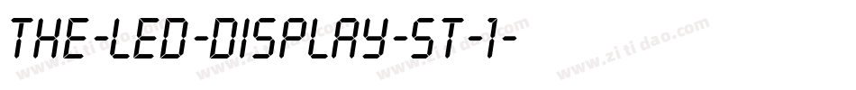 The-Led-Display-St-1字体转换