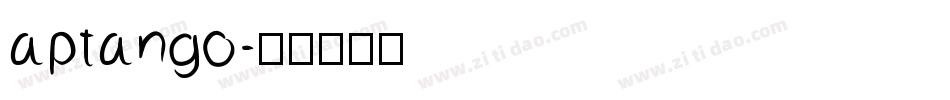 aptango字体转换