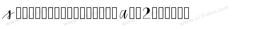 Smithcherryopeda-Aqp2字体转换