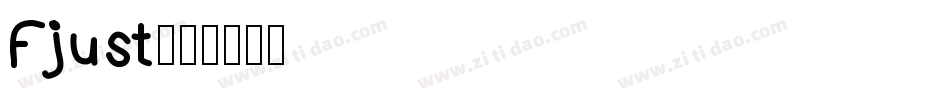 Fjust字体转换