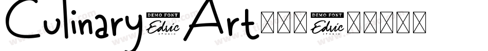 Culinary_Art手机版字体转换