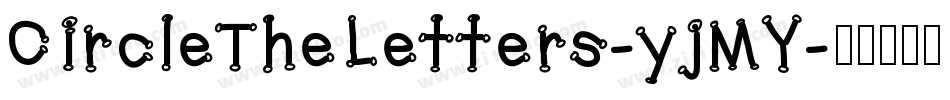 CircleTheLetters-yjMY字体转换
