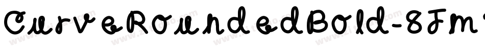 CurveRoundedBold-8Jm2字体转换