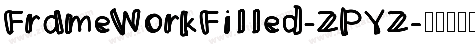 FrameWorkFilled-ZPYZ字体转换
