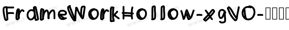 FrameWorkHollow-xgVO字体转换
