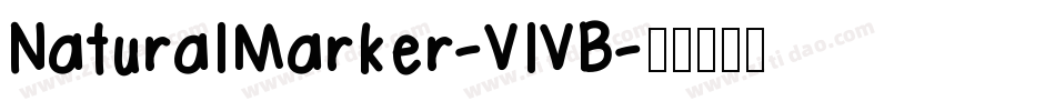 NaturalMarker-VlVB字体转换
