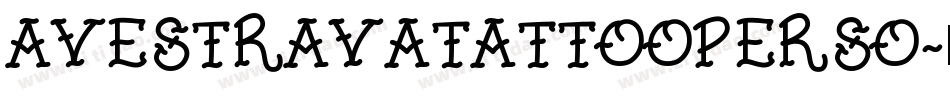AvestravaTattooPerso字体转换