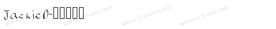JackieO字体转换