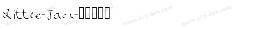 Little-Jack字体转换
