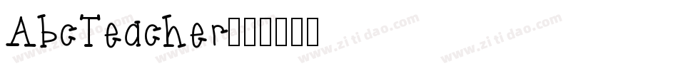 AbcTeacher字体转换