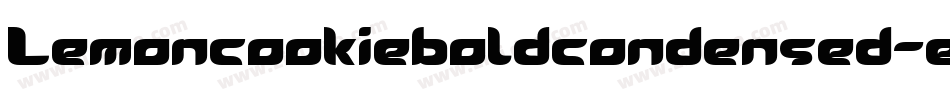 Lemoncookieboldcondensed-eGYB字体转换