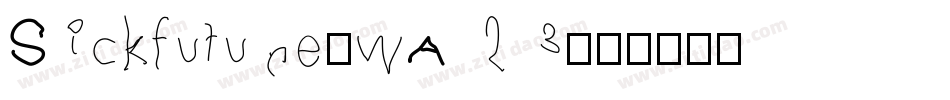 Sickfuture-wA23字体转换