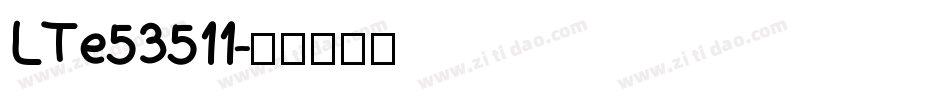 LTe53511字体转换