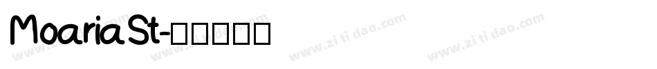MoariaSt字体转换